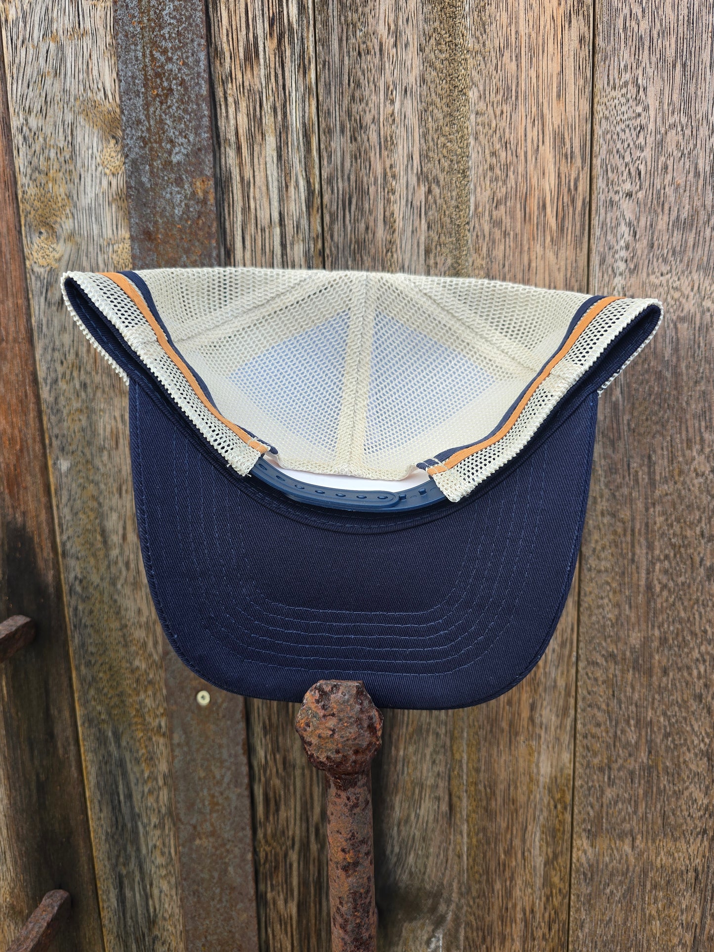 Navy on stone