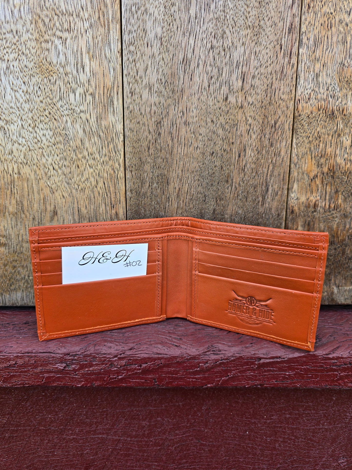 Hair on hide unisex square wallet #02