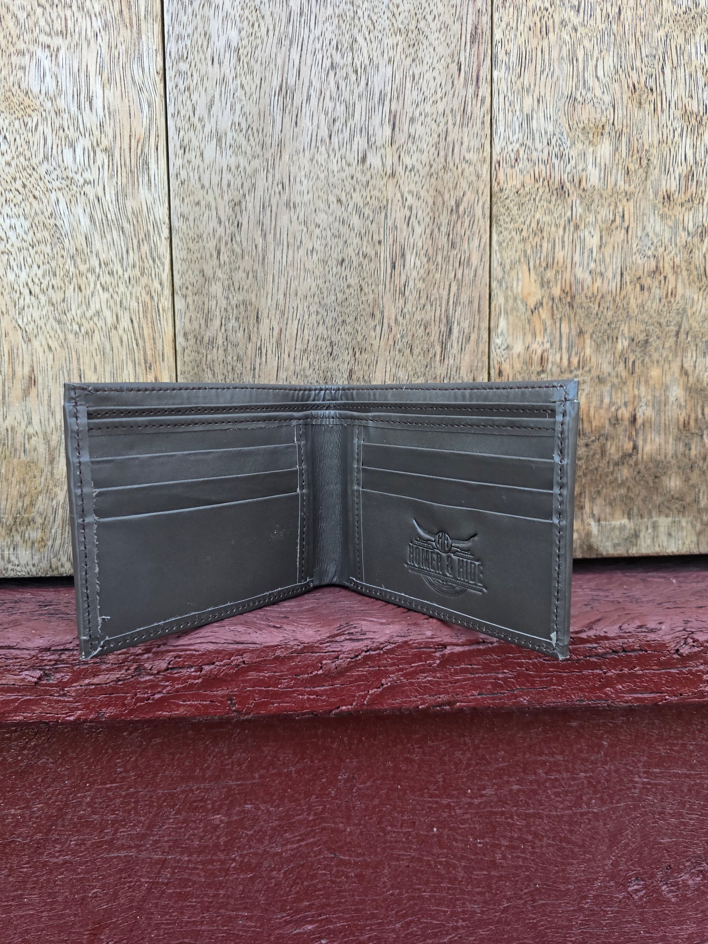 Hair on hide unisex square wallet #08