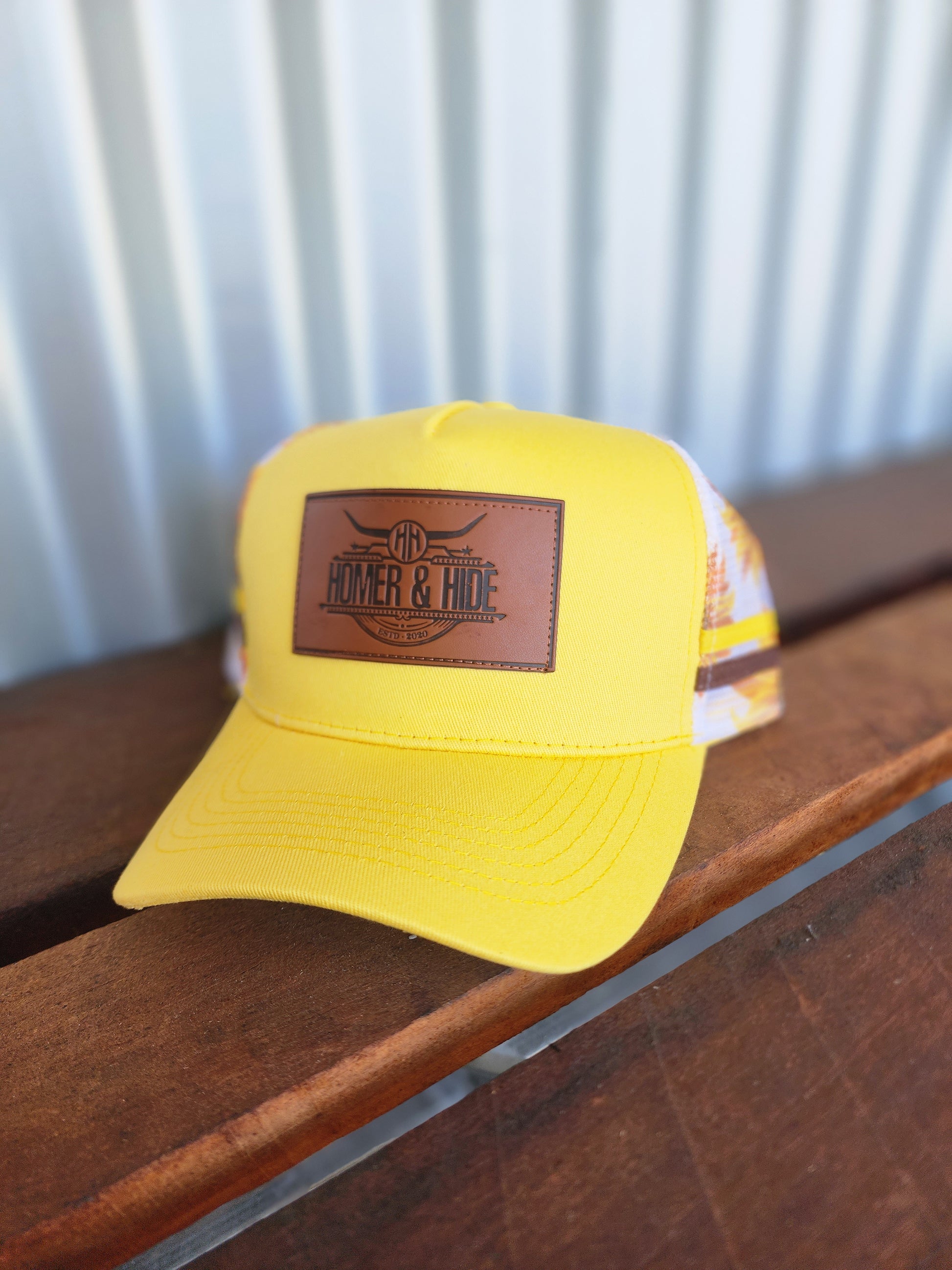 Yellow and sunflowers (patch) Homer and Hide