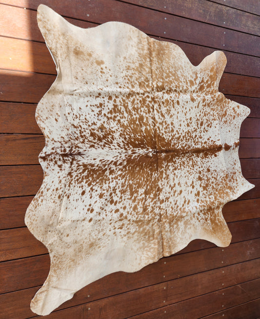 Cowhide floor rug- A02