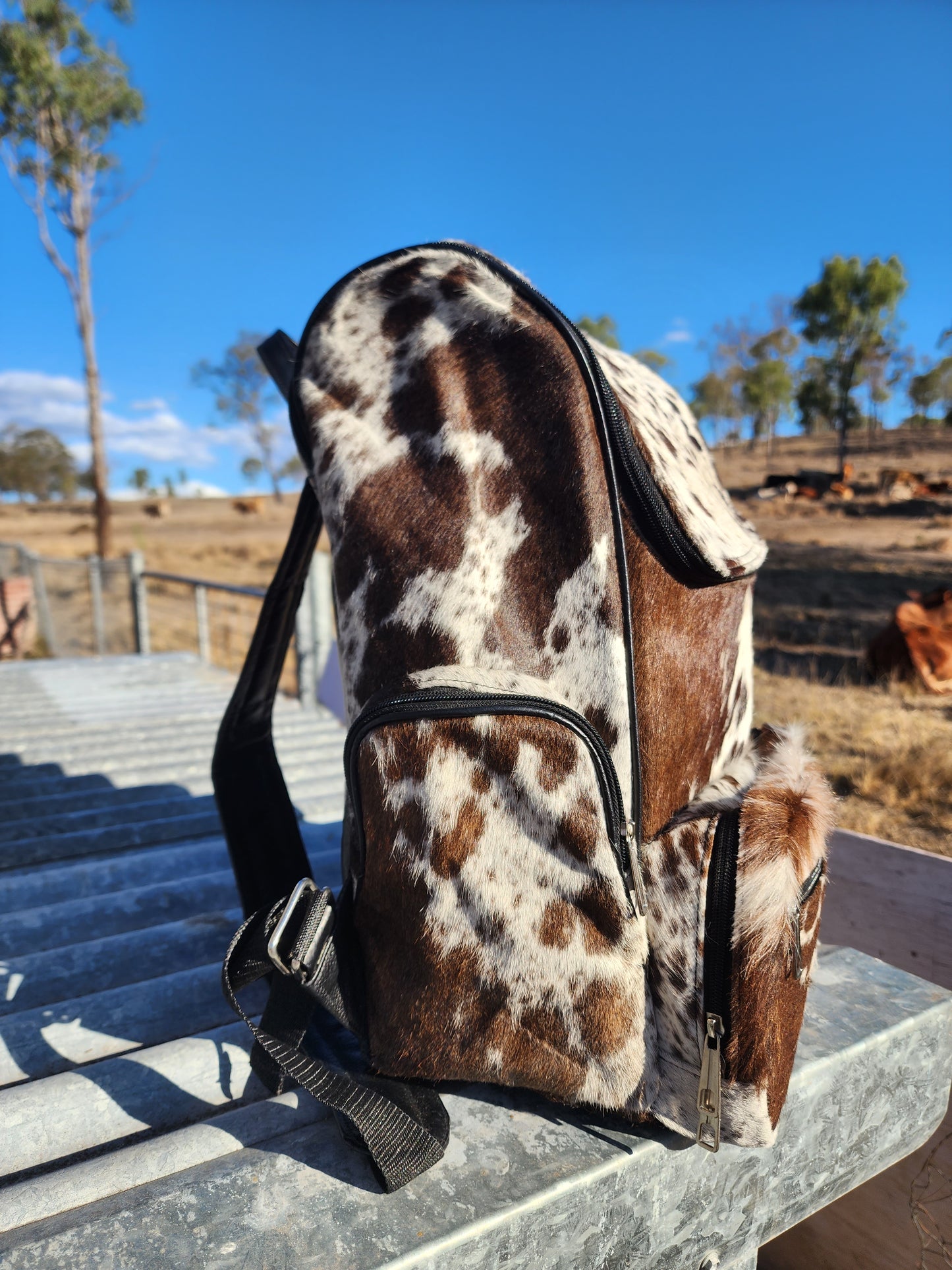 Full cow hide Backpack #02