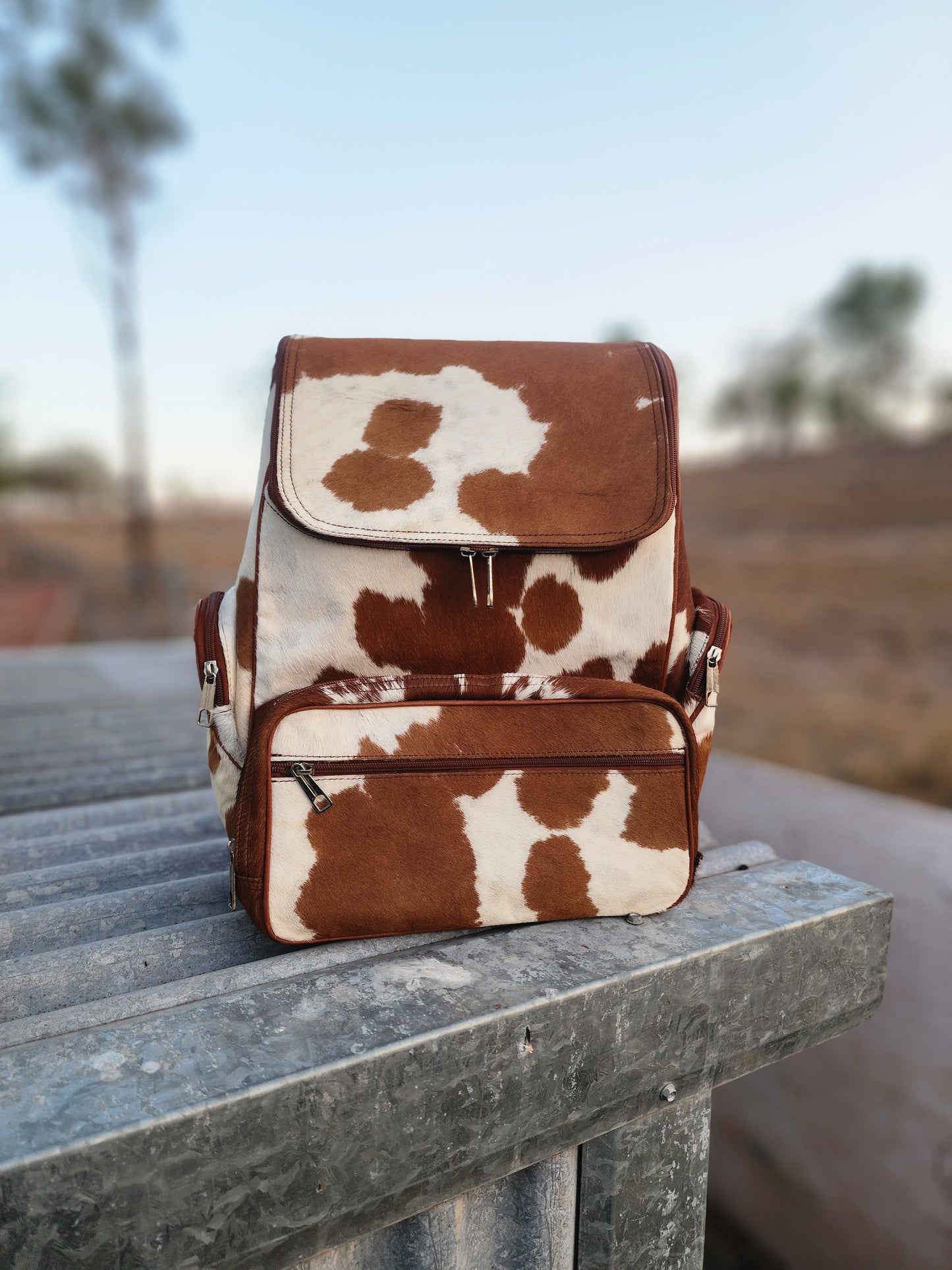 Full cow hide Backpack #03