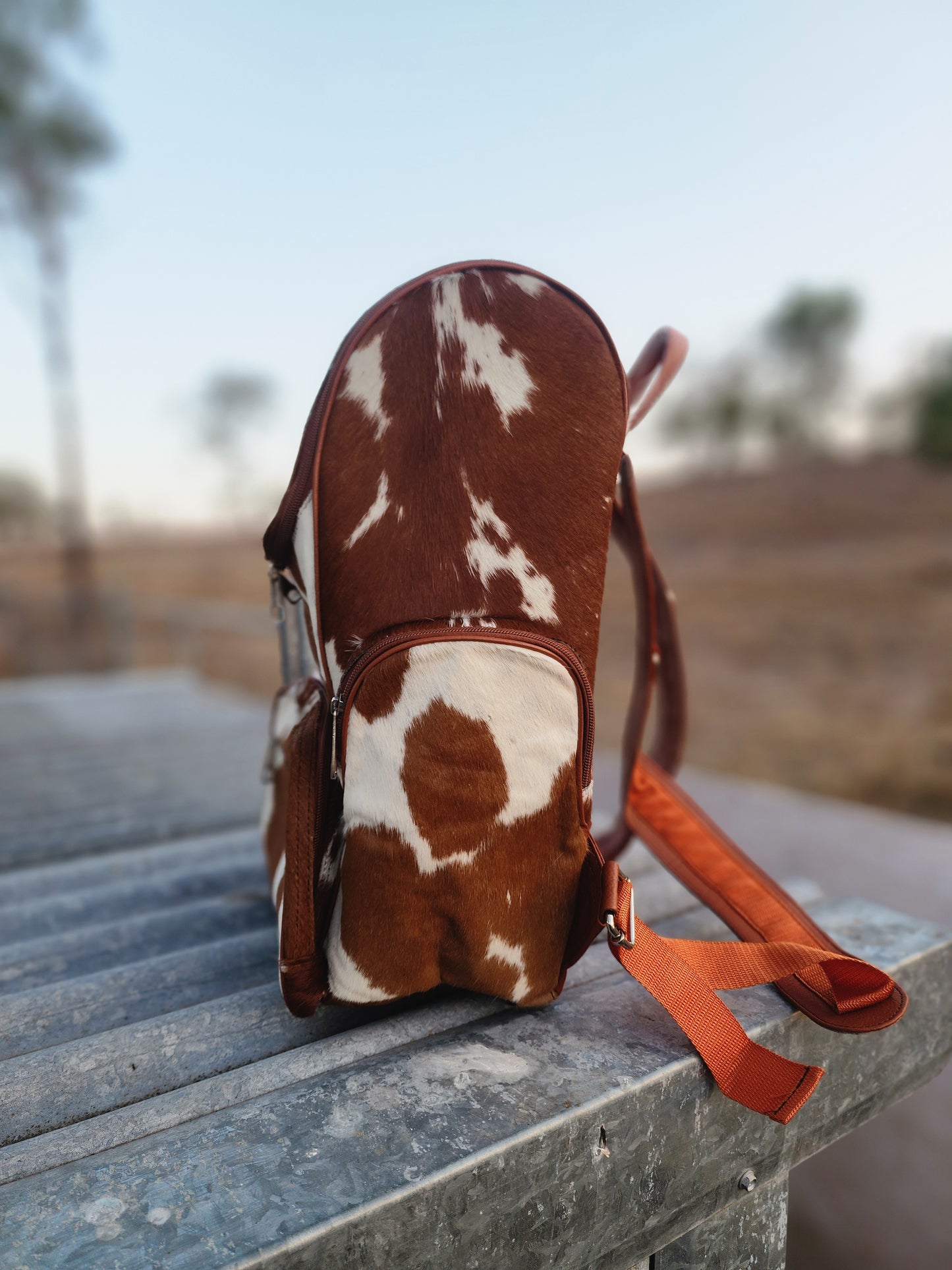 Full cow hide Backpack #03