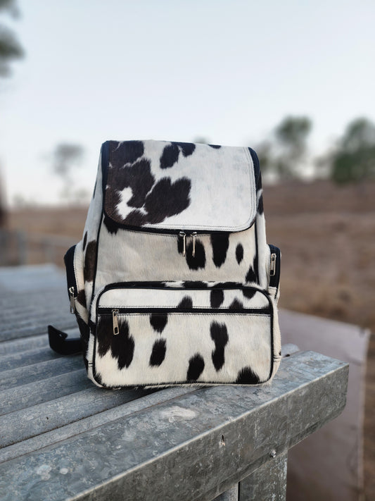 Full cow hide Backpack #07