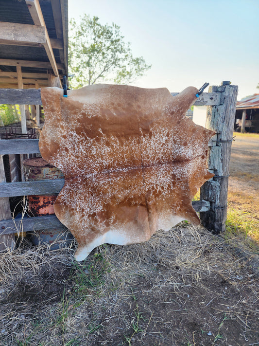 Cowhide floor rug- A17