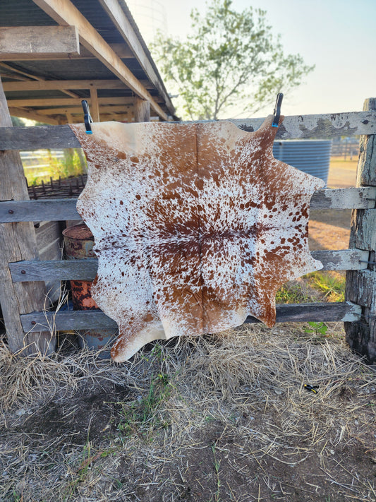 Cowhide floor rug- A19