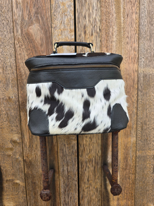 Cow hide beauty case #11