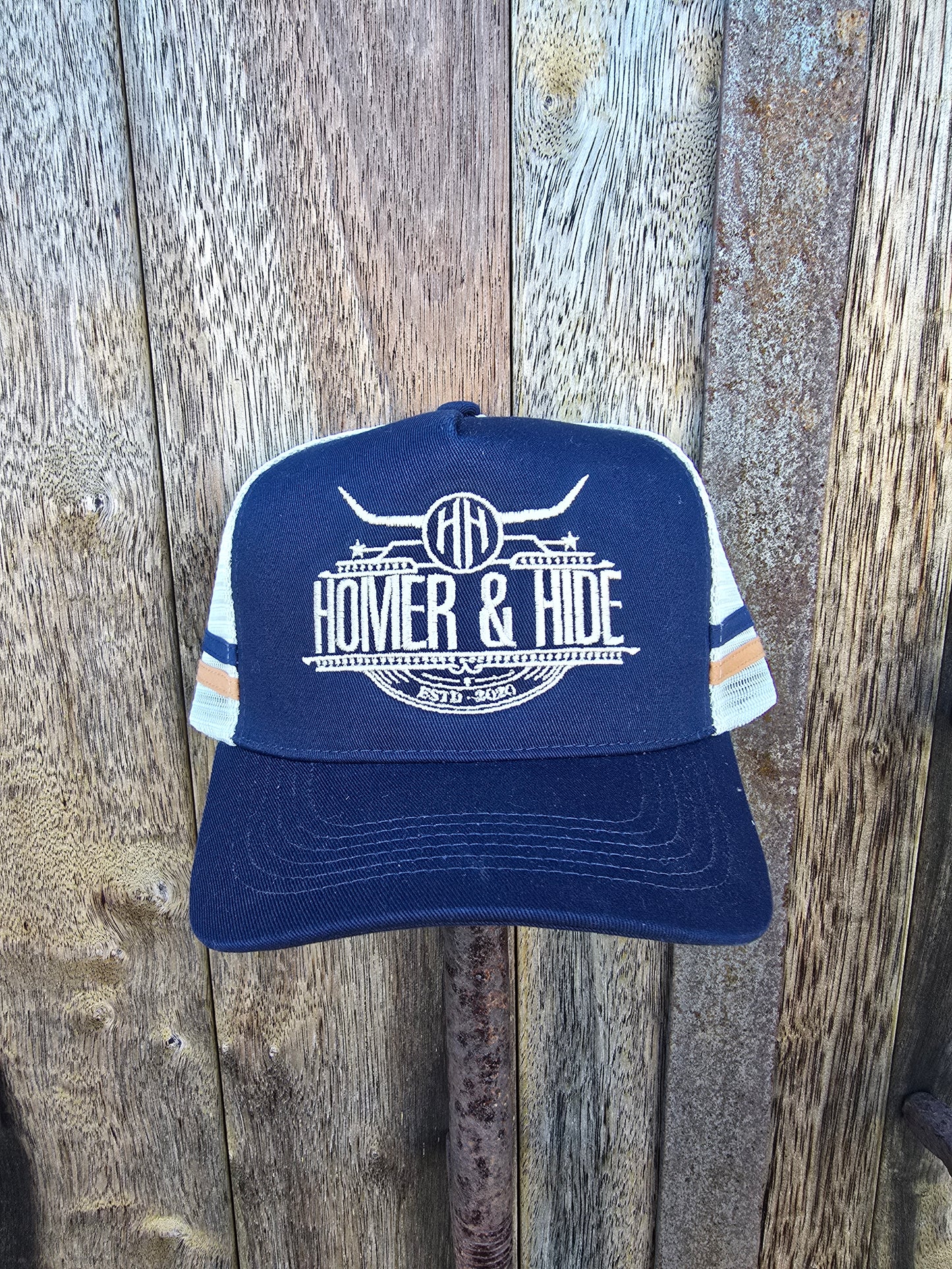 Navy on stone