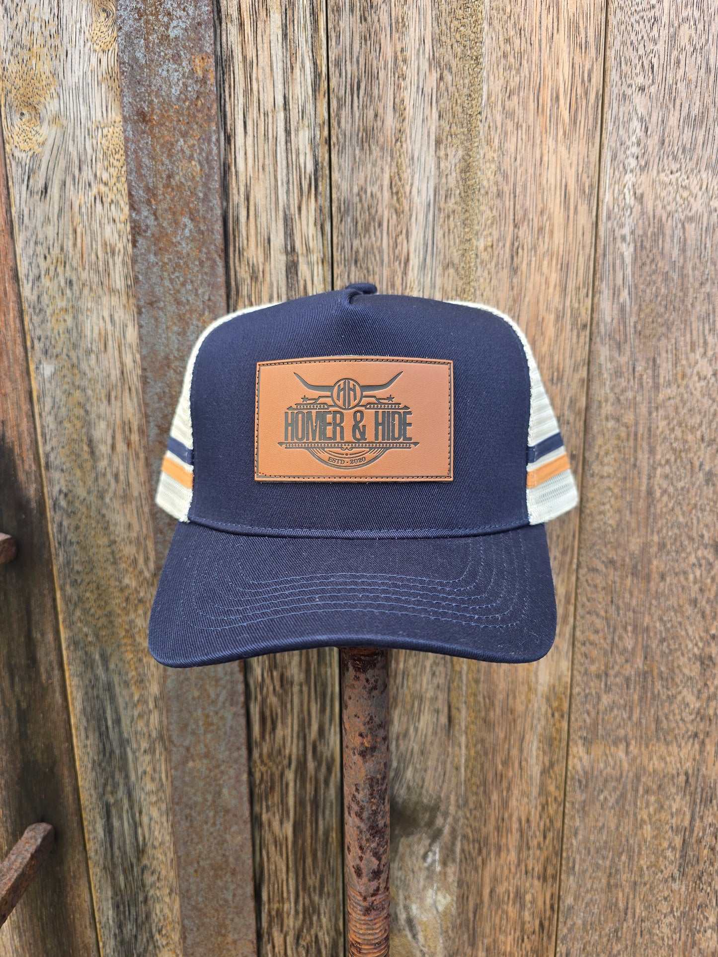 Navy on stone