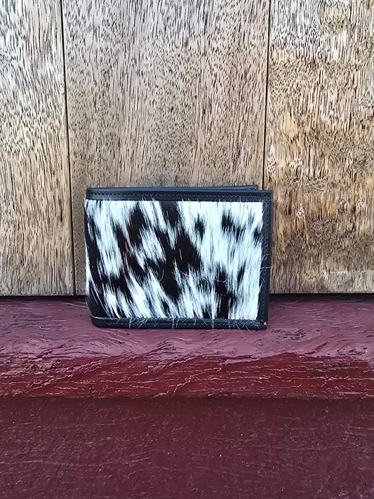 Hair on hide unisex square wallet #18