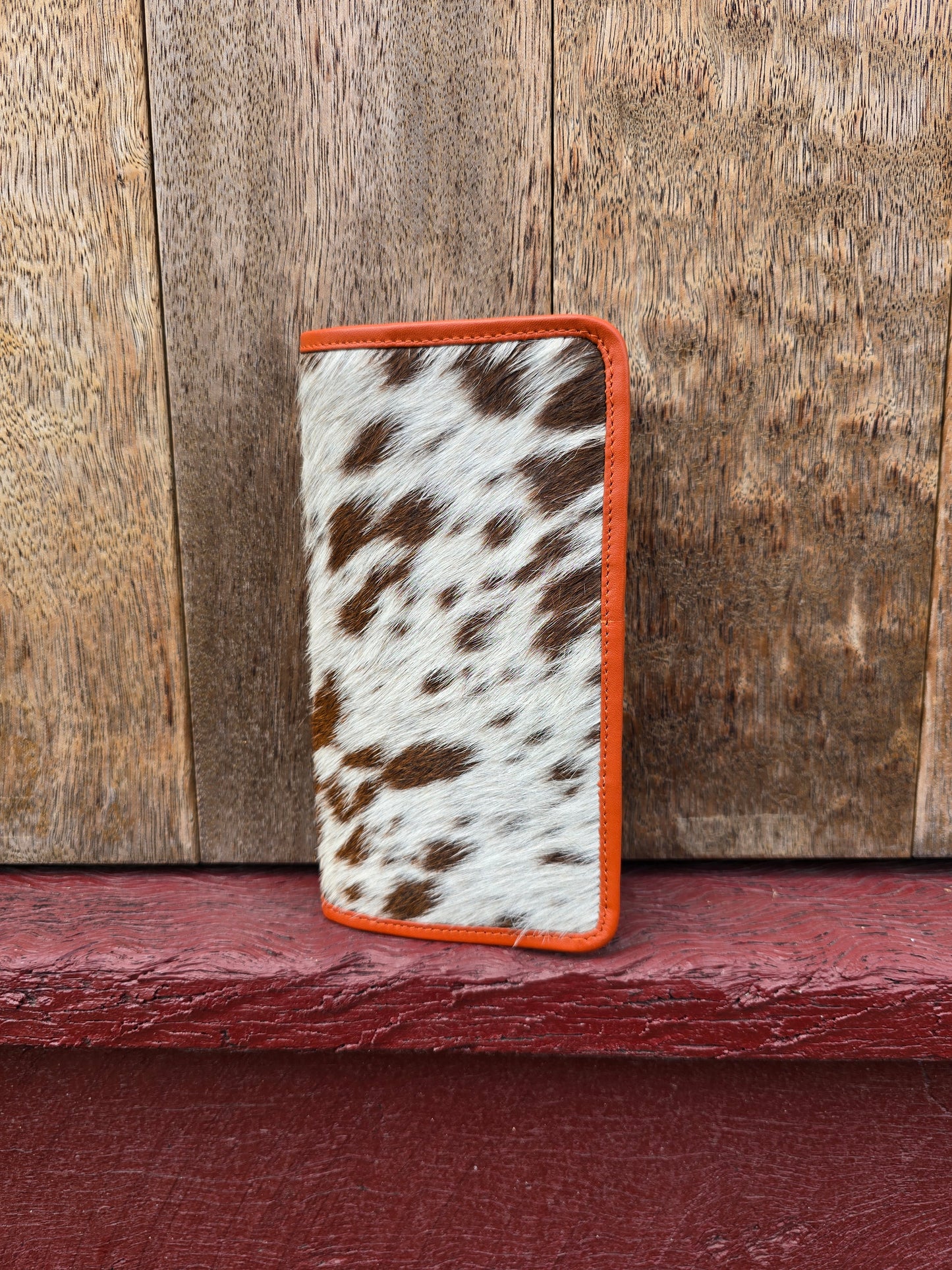 Hair on hide unisex slim wallet #16