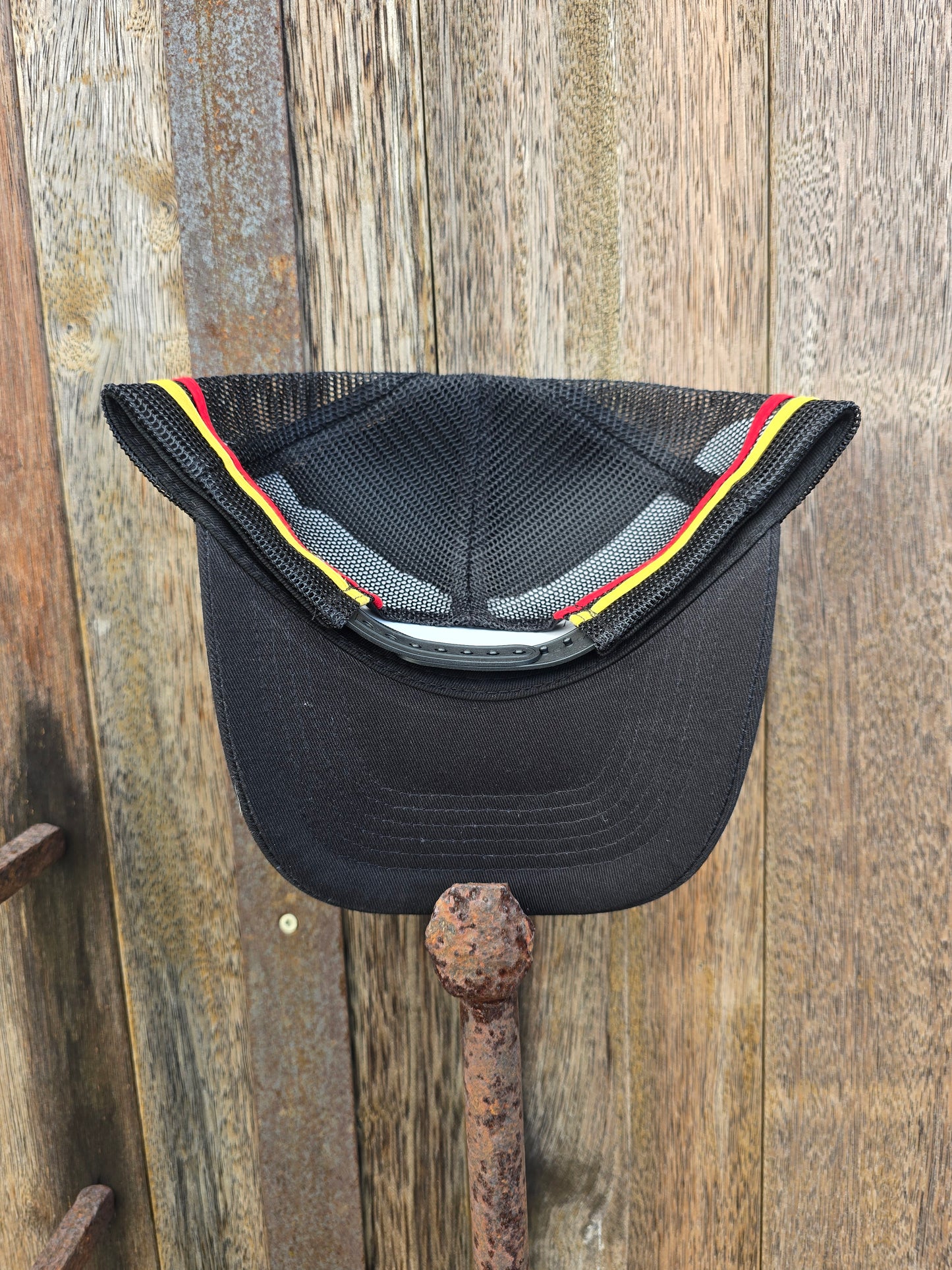 Black red and yellow stripe
