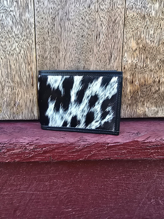Hair on hide unisex square wallet #20