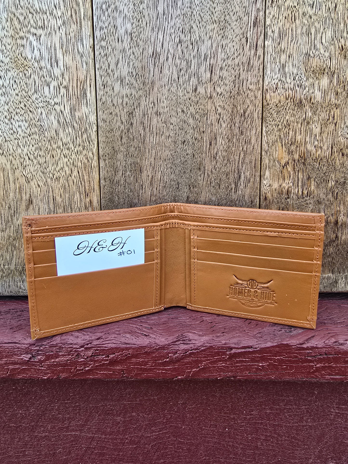 Hair on hide unisex square wallet #01