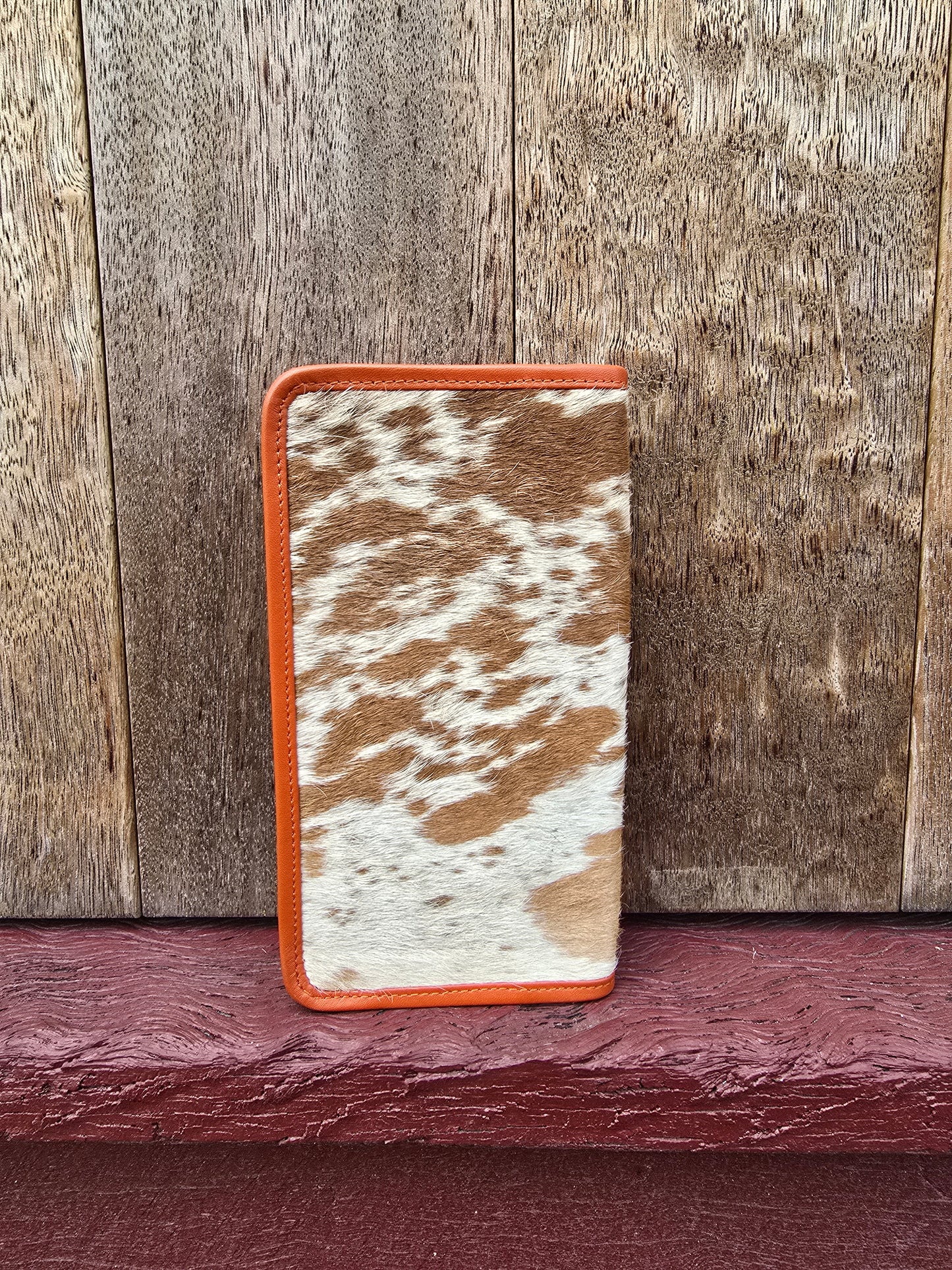 Hair on hide unisex slim wallet #14